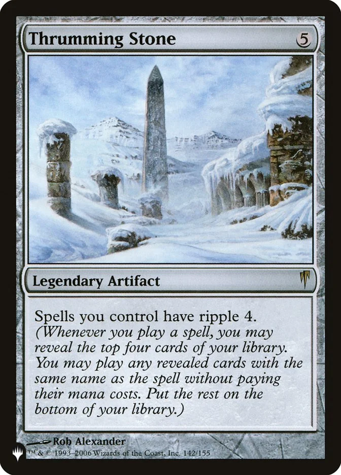 Thrumming Stone (The List) - Magic: The Gathering in TCG Land