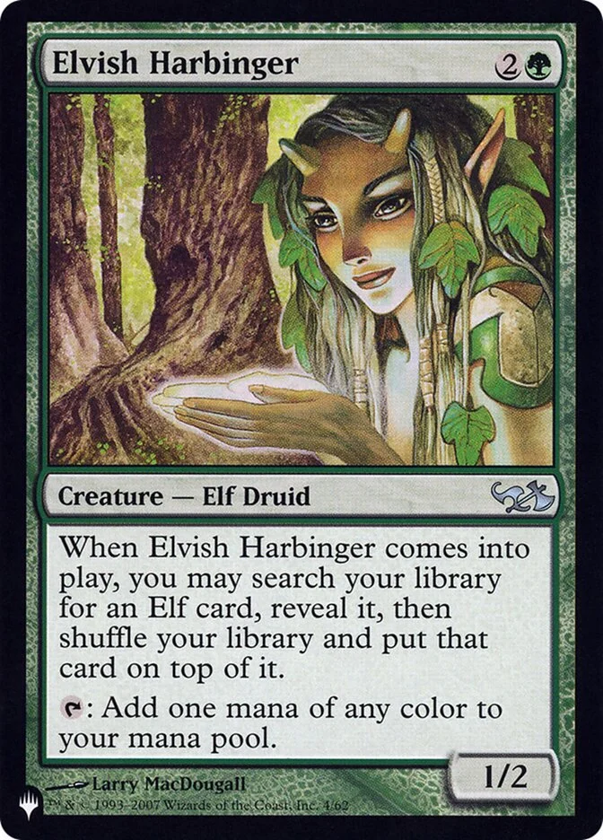 Elvish Harbinger (The List) - Magic: The Gathering in TCG Land México
