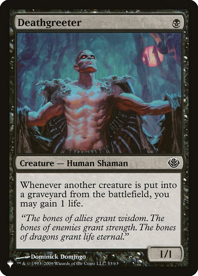 Deathgreeter (The List) - Magic: The Gathering in TCG Land