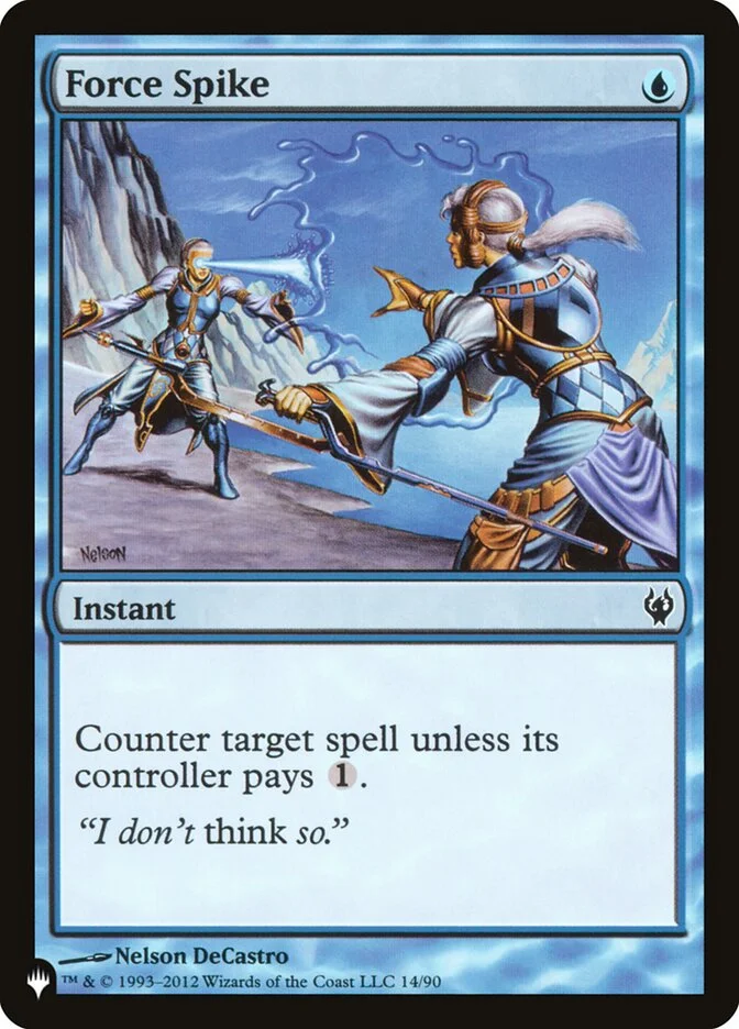 Force Spike (The List) - Magic: The Gathering in TCG Land