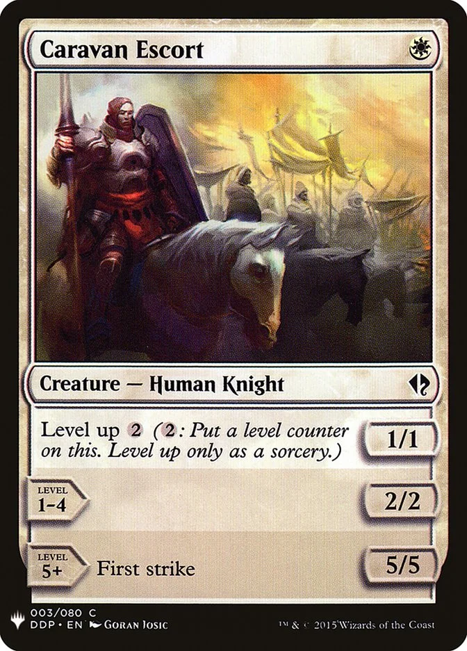 Caravan Escort (The List) - Magic: The Gathering in TCG Land