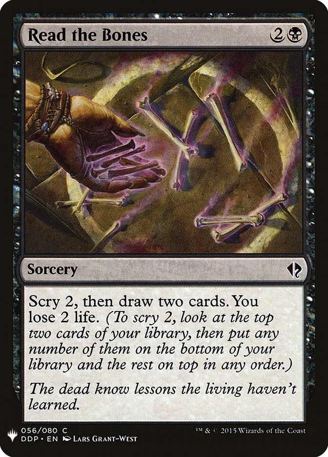 Read the Bones (The List) - Magic: The Gathering in TCG Land