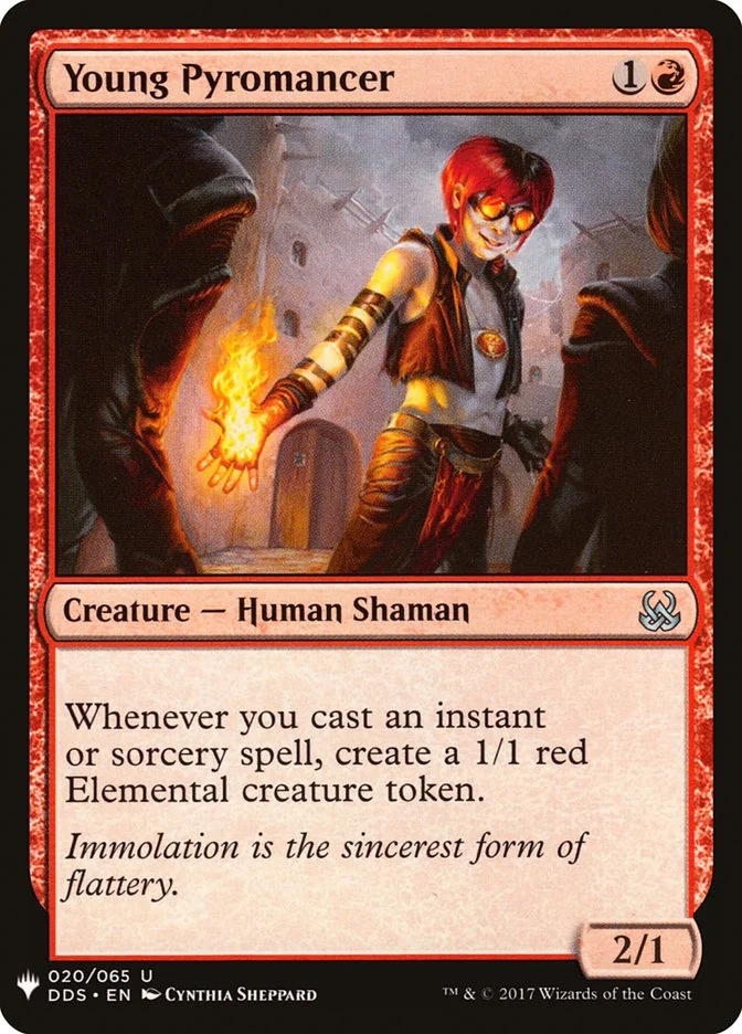 Young Pyromancer (The List) - Magic: The Gathering in TCG Land