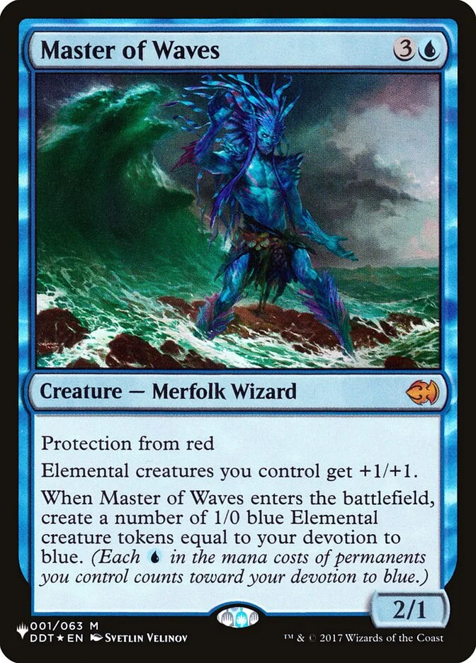 Master of Waves (The List) - Magic: The Gathering in TCG Land