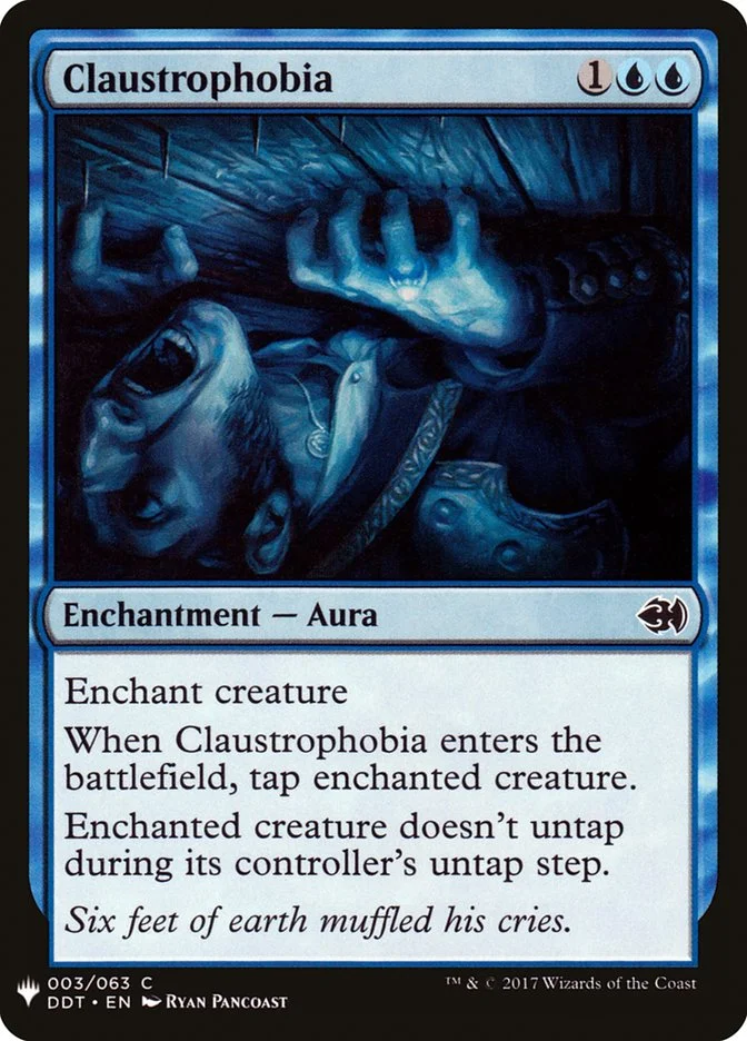 Claustrophobia (The List) - Magic: The Gathering in TCG Land