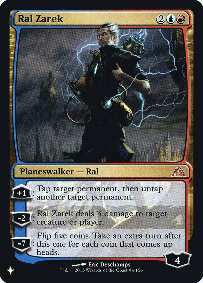 Ral Zarek (The List) - Magic: The Gathering in TCG Land