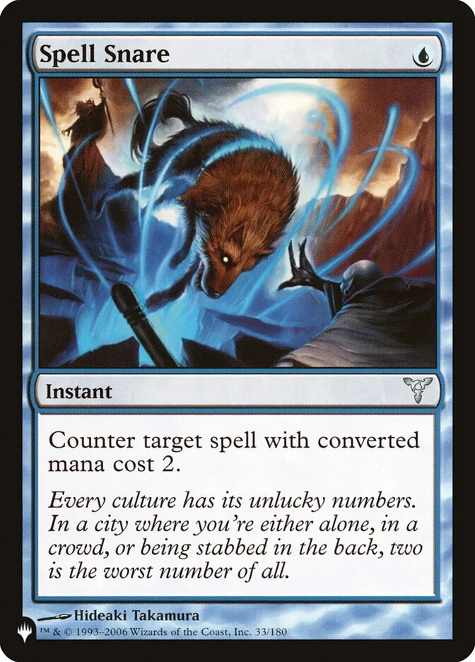 Spell Snare (The List) - Magic: The Gathering in TCG Land México