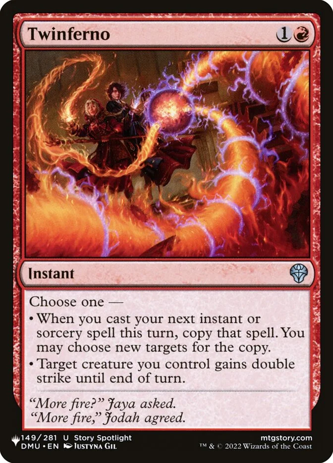 Twinferno (The List) - Magic: The Gathering in TCG Land
