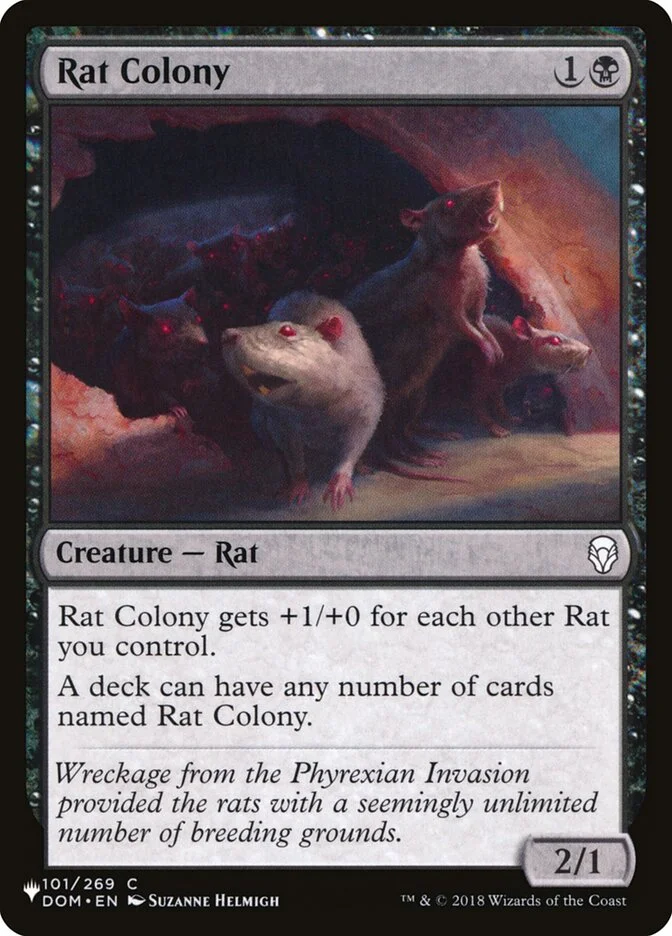 Rat Colony (The List) - Magic: The Gathering in TCG Land México