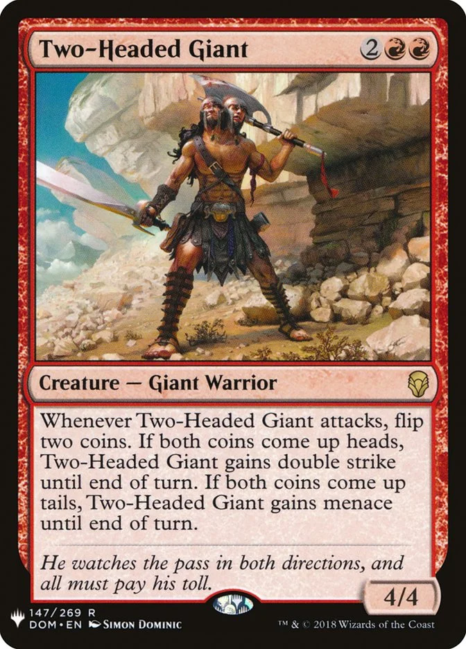 Two-Headed Giant (The List) - Magic: The Gathering in TCG Land