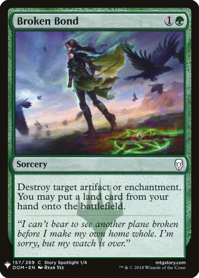 Broken Bond (The List) - Magic: The Gathering in TCG Land