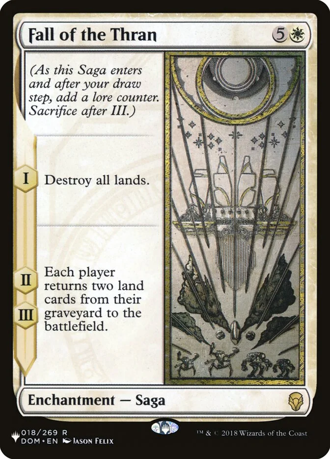 Fall of the Thran (The List) - Magic: The Gathering in TCG Land