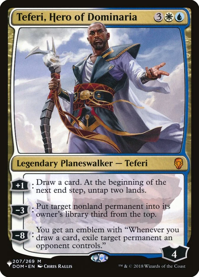 Teferi, Hero of Dominaria (The List) - Magic: The Gathering in TCG Land