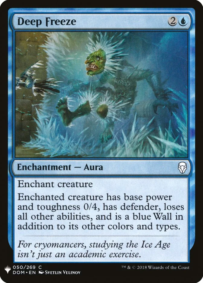Deep Freeze (The List) - Magic: The Gathering in TCG Land