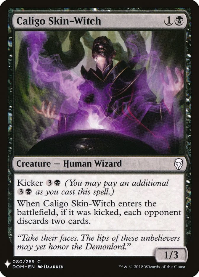 Caligo Skin-Witch (The List) - Magic: The Gathering in TCG Land