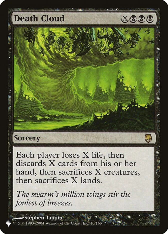 Death Cloud (The List) - Magic: The Gathering in TCG Land