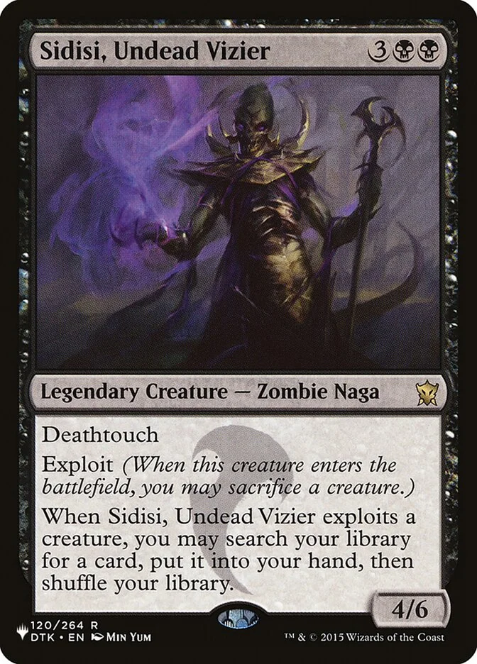 Sidisi, Undead Vizier (The List) - Magic: The Gathering in TCG Land
