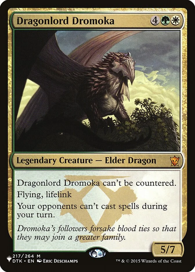 Dragonlord Dromoka (The List) - Magic: The Gathering in TCG Land