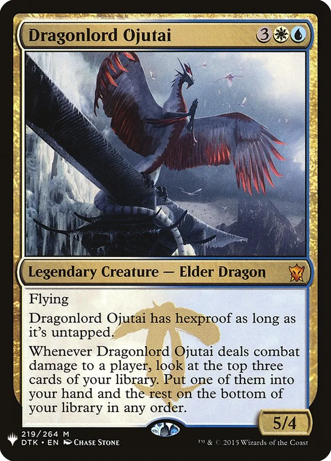 Dragonlord Ojutai (The List) - Magic: The Gathering in TCG Land