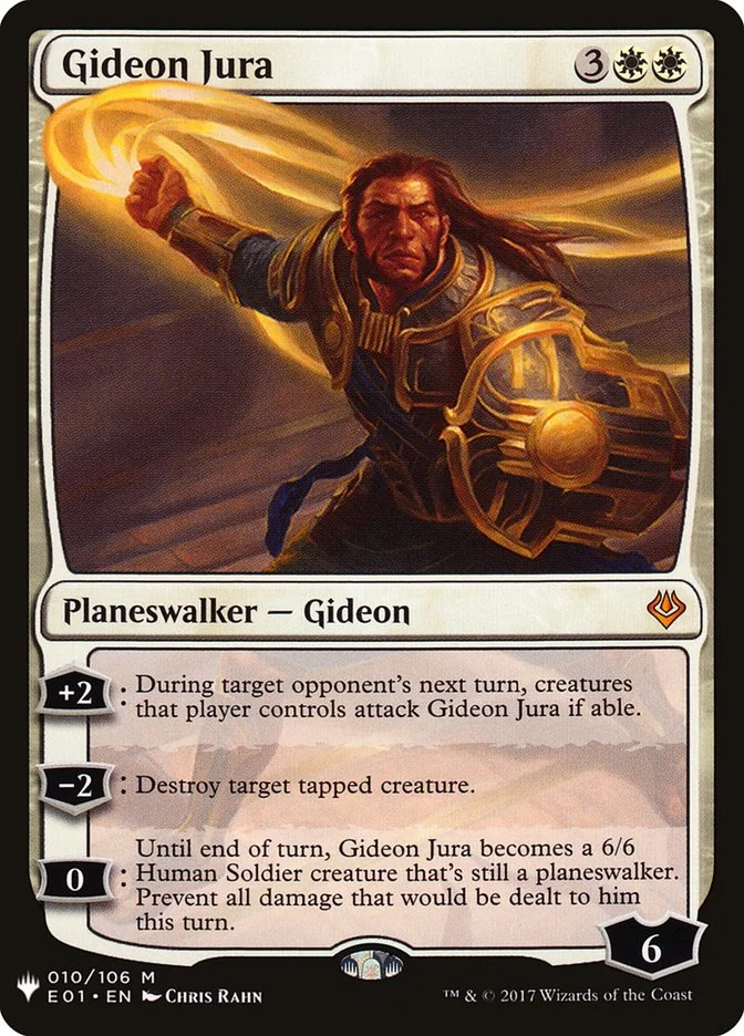 Gideon Jura (The List) - Magic: The Gathering in TCG Land