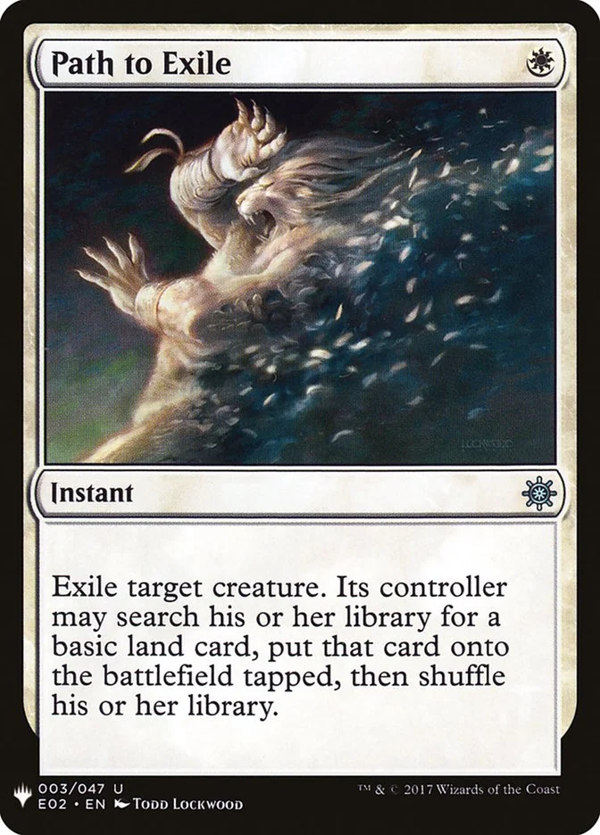 Path to Exile (The List) - Magic: The Gathering in TCG Land