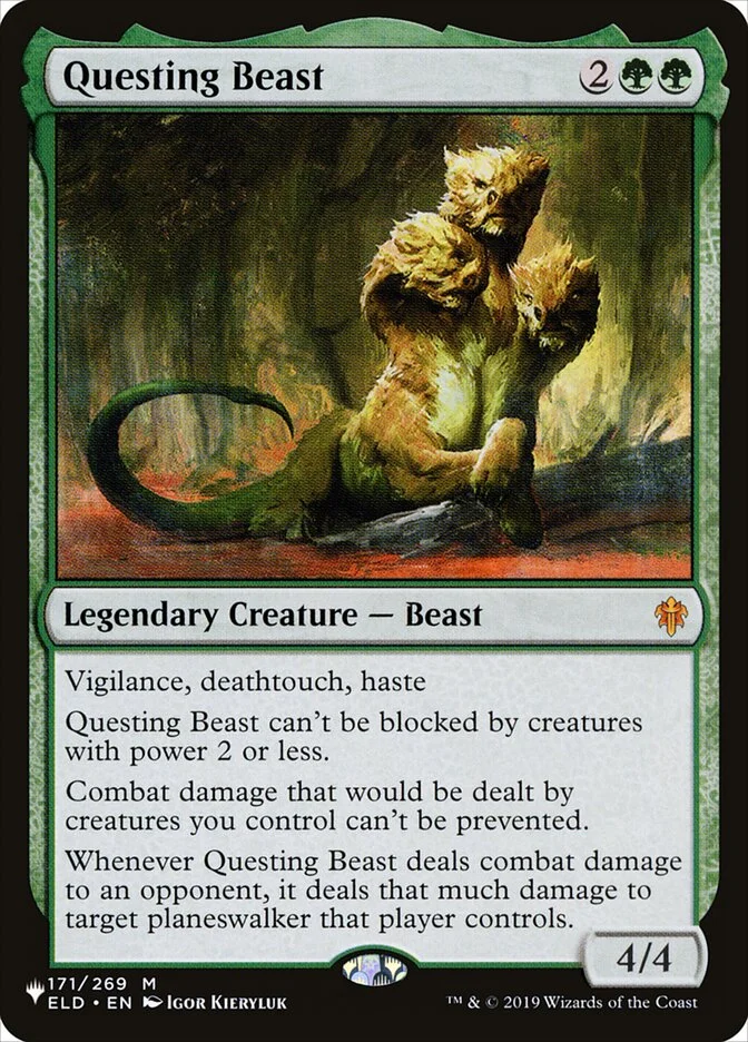Questing Beast (The List) - Magic: The Gathering in TCG Land