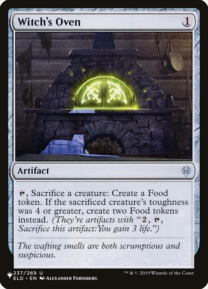 Witch's Oven (The List) - Magic: The Gathering in TCG Land