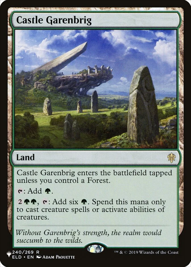 Castle Garenbrig (The List) - Magic: The Gathering in TCG Land