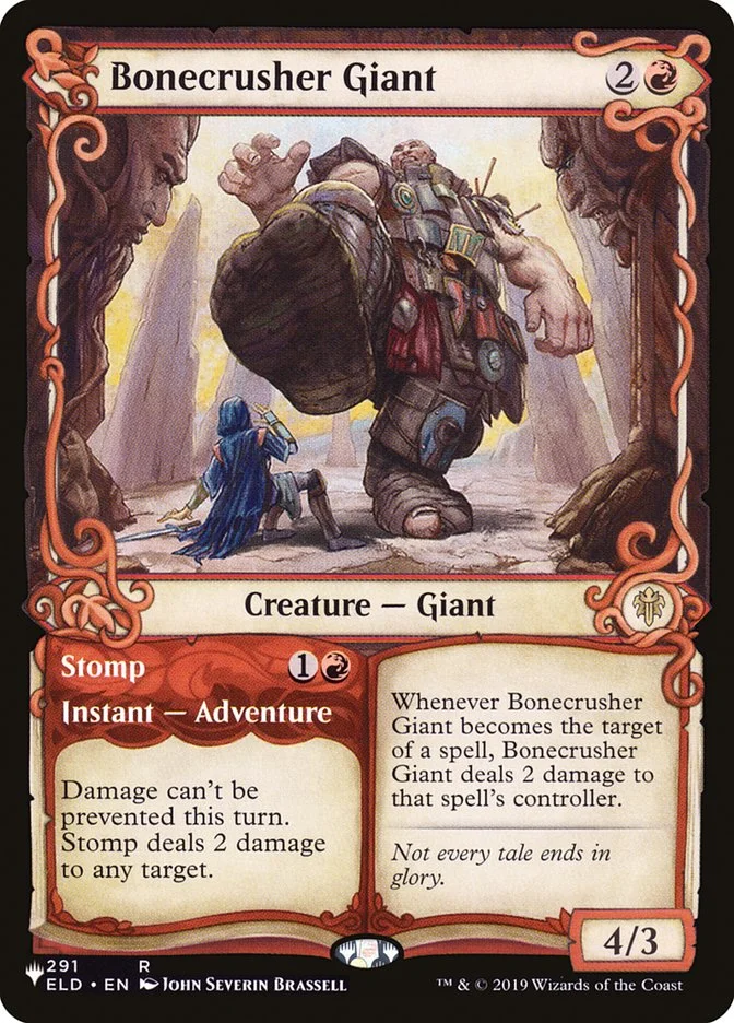 Bonecrusher Giant (The List) - Magic: The Gathering in TCG Land
