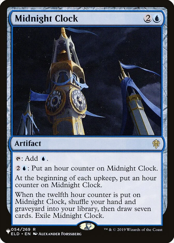 Midnight Clock (The List) - Magic: The Gathering in TCG Land México