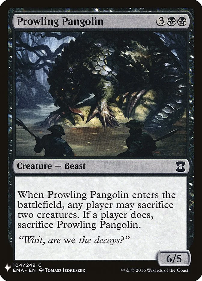 Prowling Pangolin (The List) - Magic: The Gathering in TCG Land