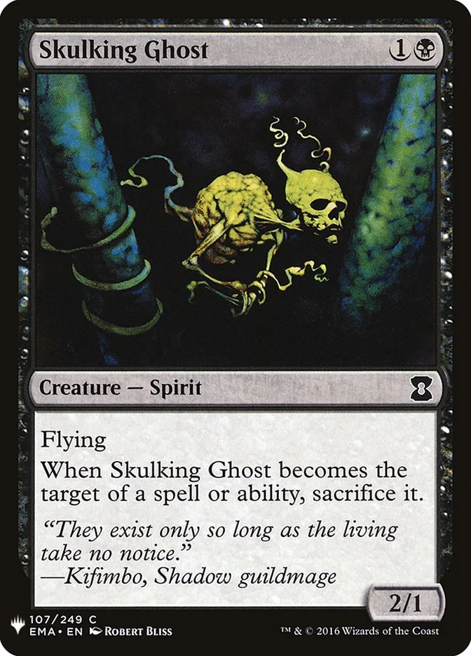 Skulking Ghost (The List) - Magic: The Gathering in TCG Land México