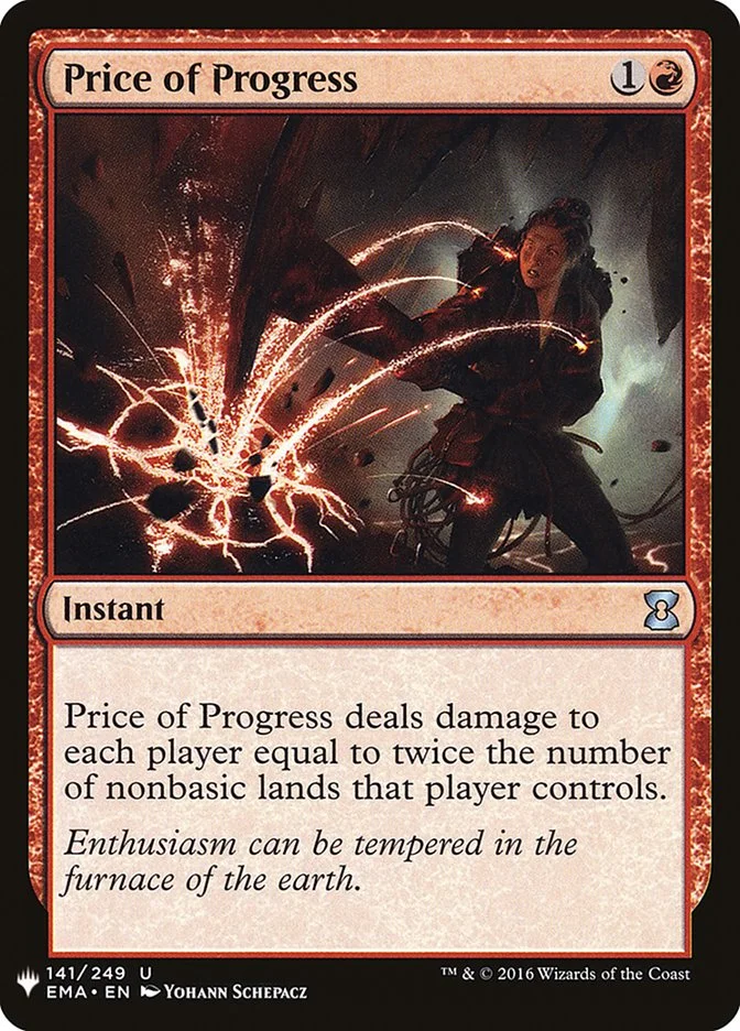 Price of Progress (The List) - Magic: The Gathering in TCG Land