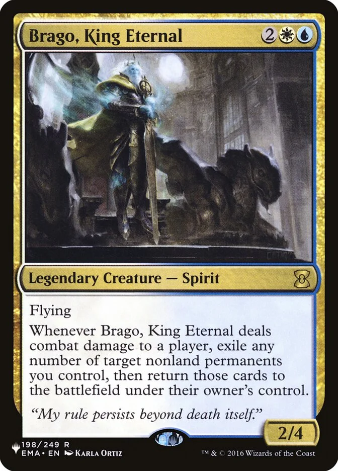 Brago, King Eternal (The List) - Magic: The Gathering in TCG Land