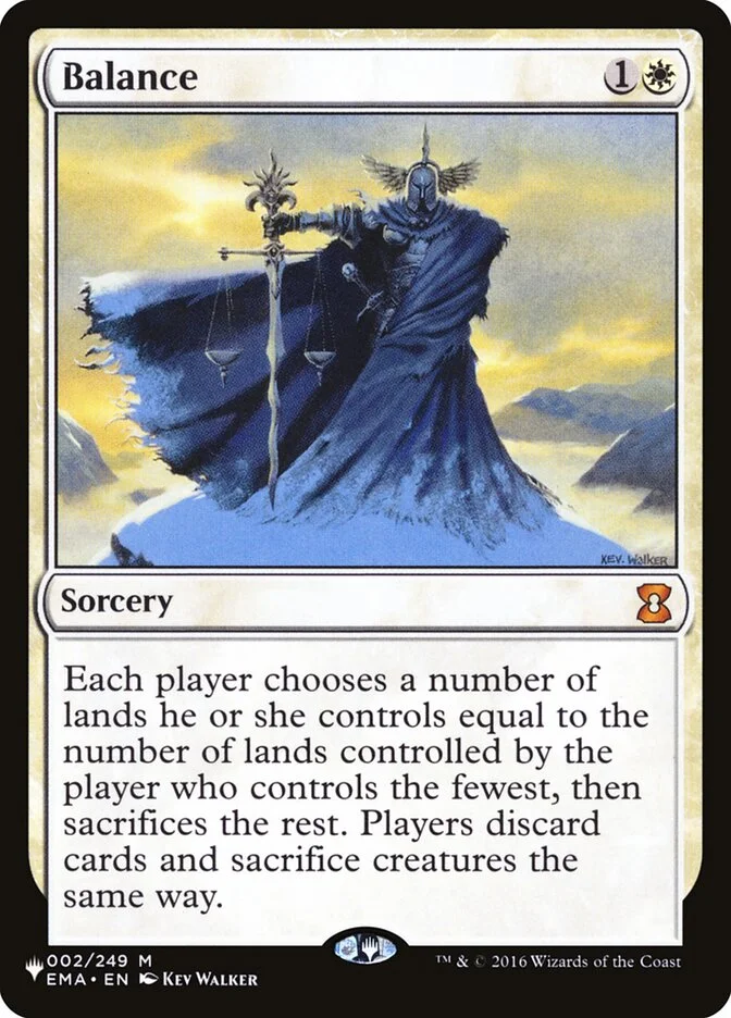 Balance (The List) - Magic: The Gathering in TCG Land