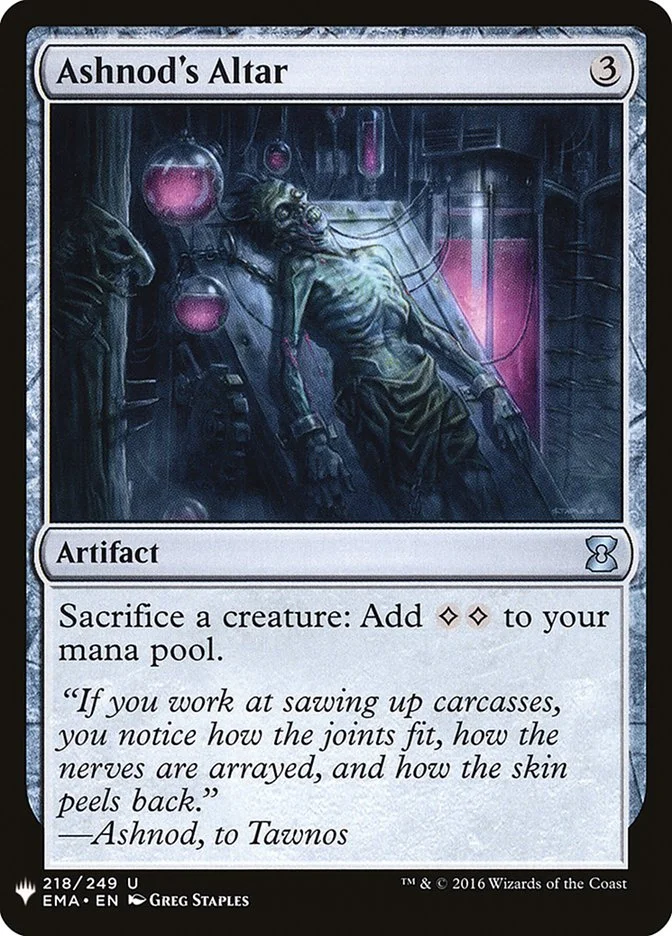 Ashnod's Altar (The List) - Magic: The Gathering in TCG Land