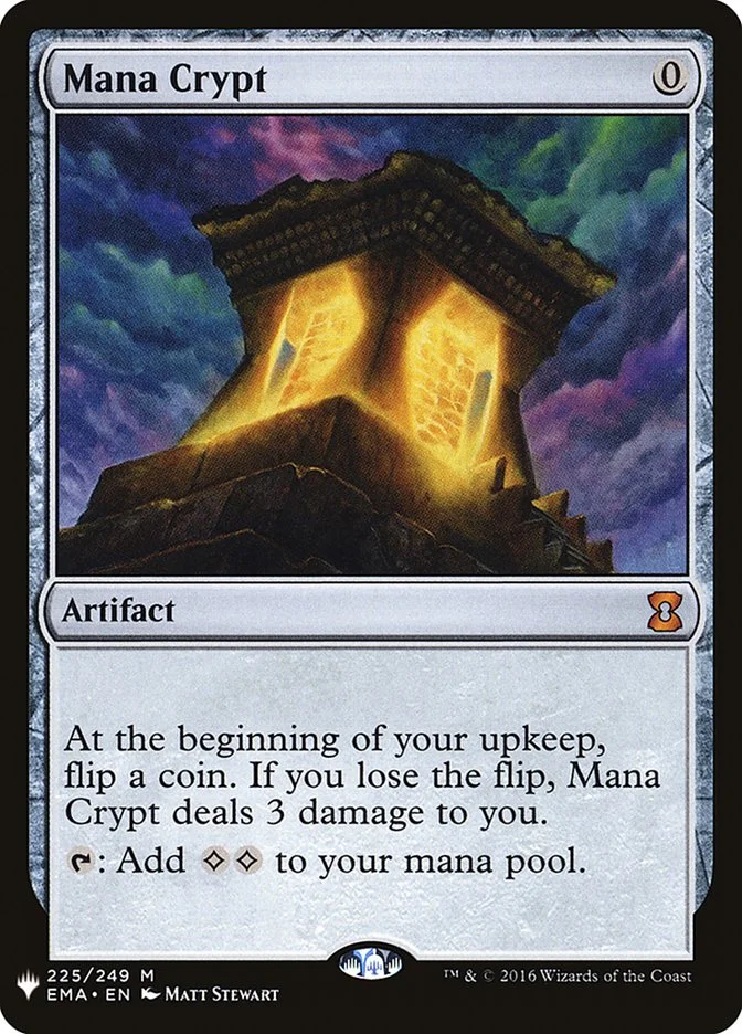 Mana Crypt (The List) - Magic: The Gathering in TCG Land