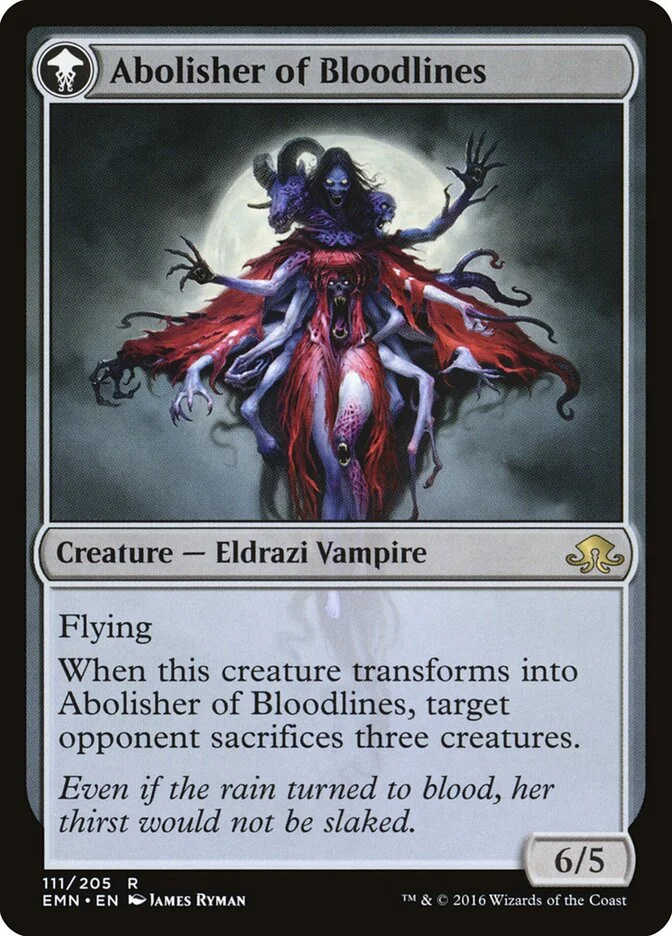 Abolisher of Bloodlines (The List) - Magic: The Gathering in TCG Land