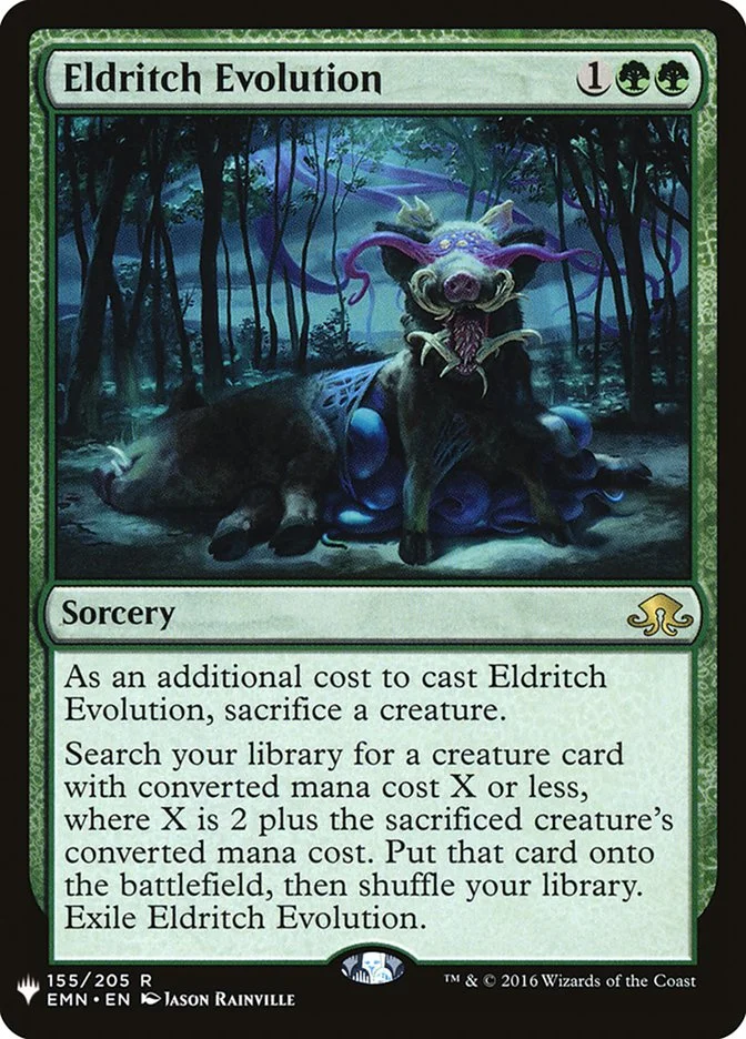 Eldritch Evolution (The List) - Magic: The Gathering in TCG Land