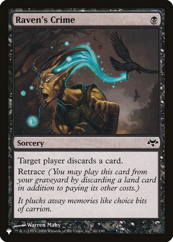 Raven's Crime (The List) - Magic: The Gathering in TCG Land