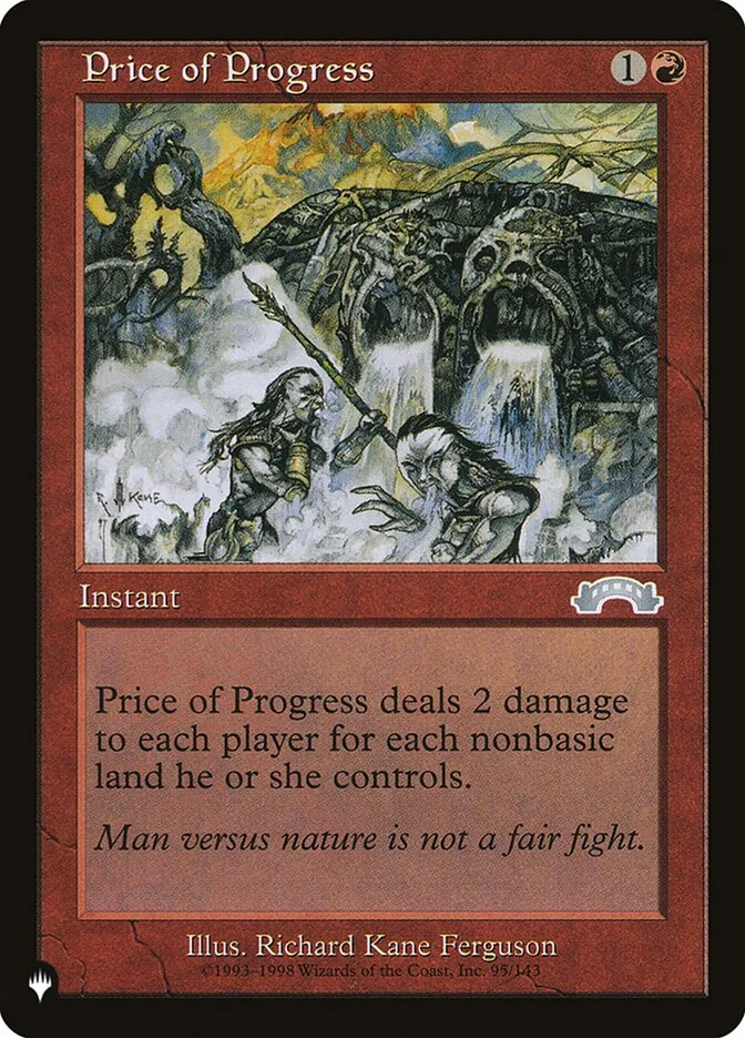 Price of Progress (The List) - Magic: The Gathering in TCG Land México