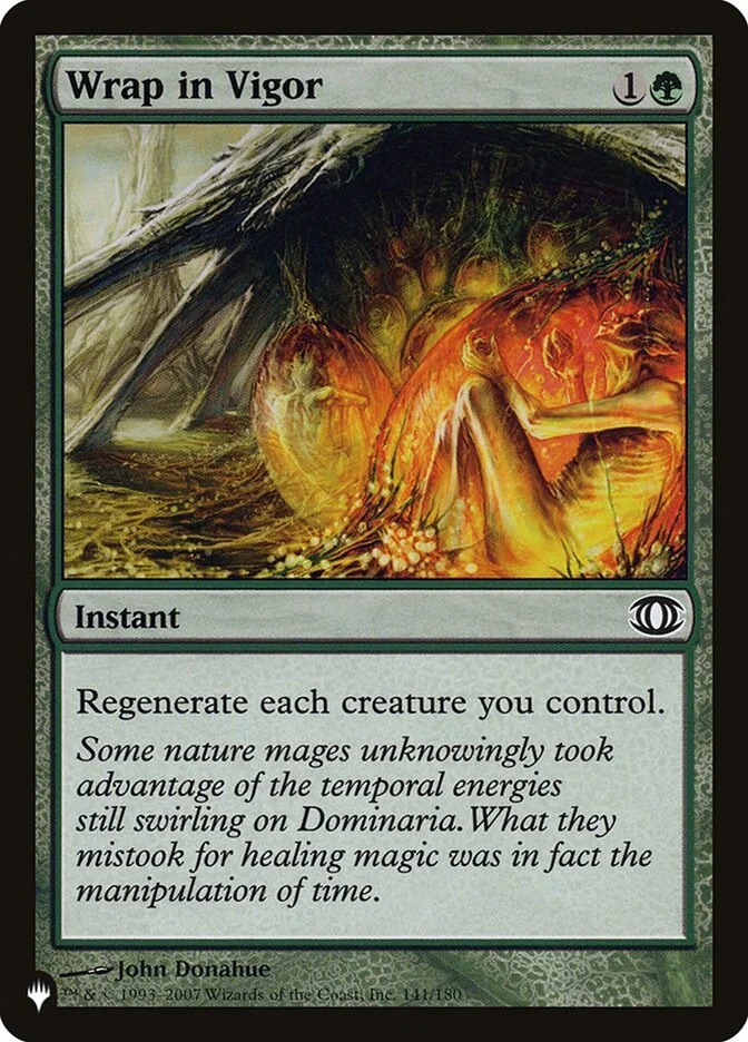 Wrap in Vigor (The List) - Magic: The Gathering in TCG Land
