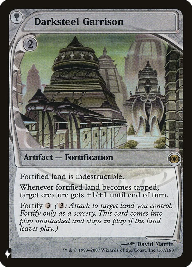 Darksteel Garrison (The List) - Magic: The Gathering in TCG Land