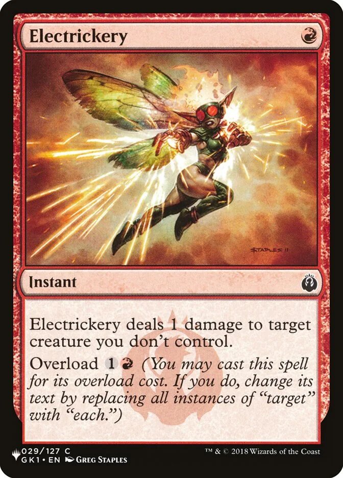 Electrickery (The List) - Magic: The Gathering in TCG Land