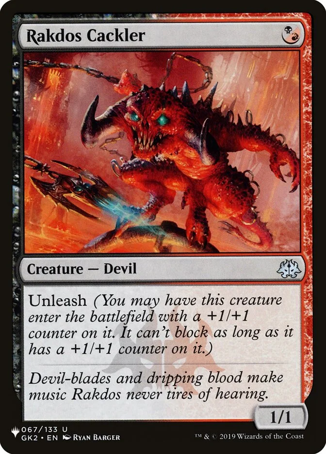 Rakdos Cackler (The List) - Magic: The Gathering in TCG Land