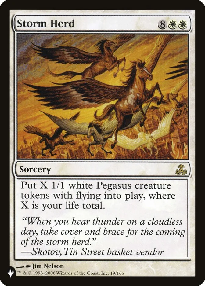 Storm Herd (The List) - Magic: The Gathering in TCG Land