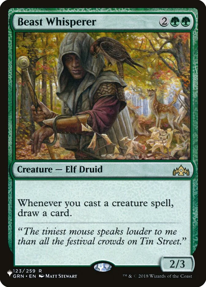 Beast Whisperer (The List) - Magic: The Gathering in TCG Land