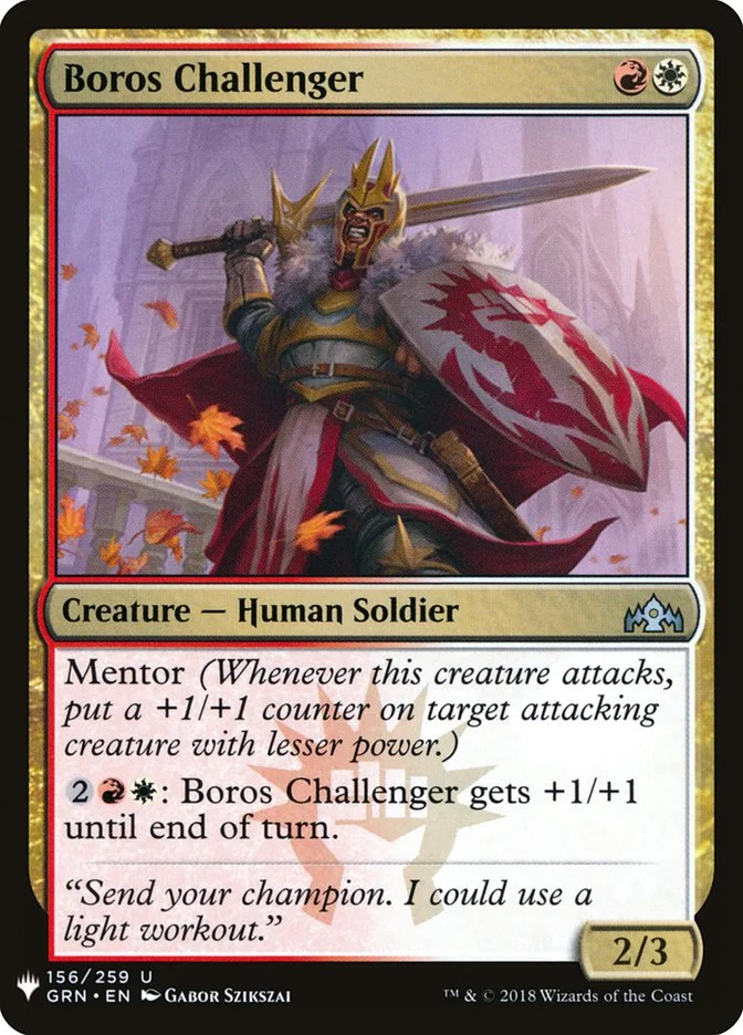 Boros Challenger (The List) - Magic: The Gathering in TCG Land