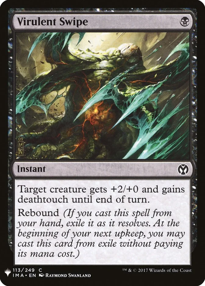 Virulent Swipe (The List) - Magic: The Gathering in TCG Land