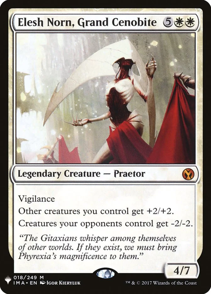 Elesh Norn, Grand Cenobite (The List) - Magic: The Gathering in TCG Land